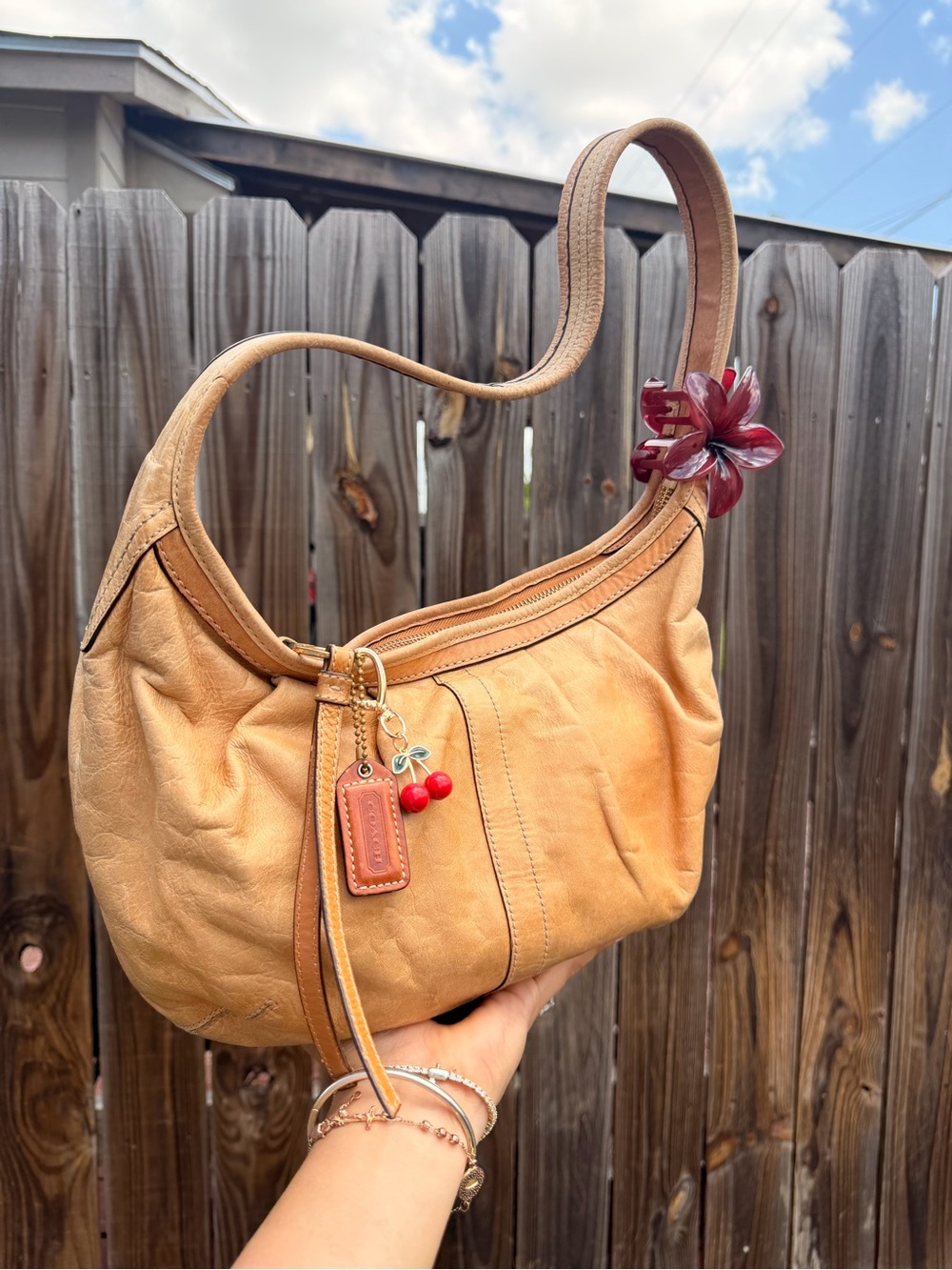 Sold COACH Ergo Brown Hobo Shoulder Bag Authentic Vintage Y2K - Picture 9 of 13